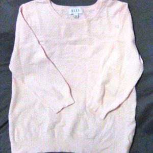ELLE Light Pink Sweater